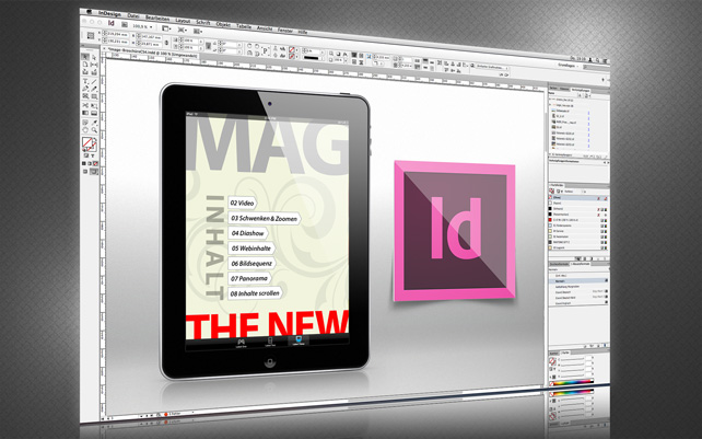 Magazin-Layout für iPad mit Adobe InDesign